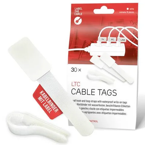 Label the Cable LTC 2620-30 Weiß – Bild 1
