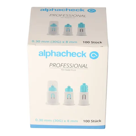 Alphacheck professional Pen-nadel Plus 30 Gx8 mm – Bild 1
