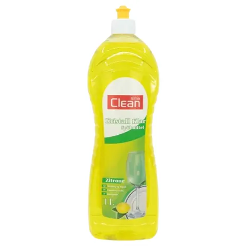 Elina Clean Lemon Afwasmiddel - 1000 ml – afbeelding 1