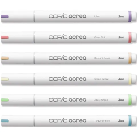 COPIC Marker acrea , Light, , 6er Set – Bild 1