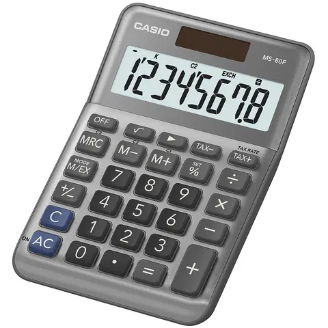 Rekenmachine Casio MS-80F – afbeelding 1