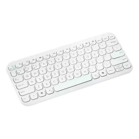 ASUS Marshmallow KW100 keyboard Home Bluetooth White – image 1