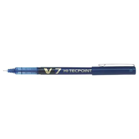 Rollerpen PILOT Hi-Tecpoint V7 medium blauw | 12 stuks – afbeelding 1