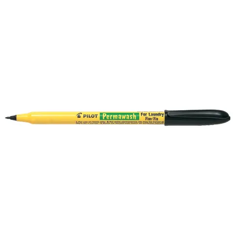 PILOT wasmarker Permawash, zwart – afbeelding 1