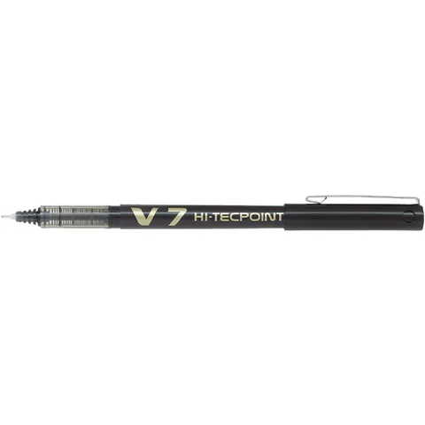 Rollerpen PILOT Hi-Tecpoint V7 medium blauw – afbeelding 1