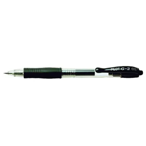 PILOT Gelschreiber G-2 PLUS fine, schwarz – Bild 1