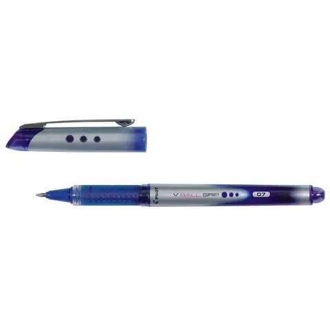 PILOT Tintenroller V-Ball Grip 7, blau – Bild 1