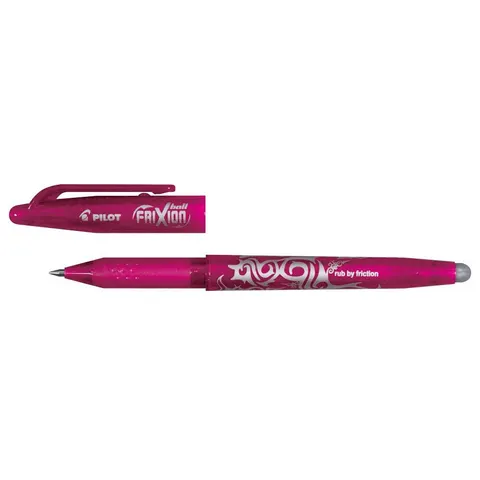 PILOT Tintenroller FRIXION BALL 07, rosa – Bild 1