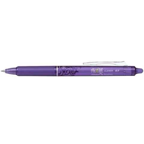 Rollerpen PILOT friXion clicker medium violet – afbeelding 1