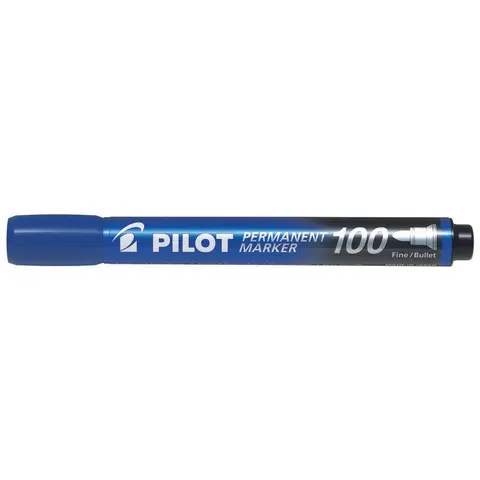 PILOT Permanentmarker 1.0 mm Blau – Bild 1