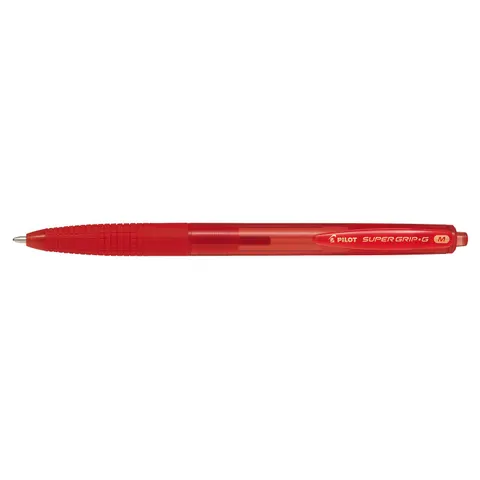 Balpen PILOT Super Grip G medium rood – afbeelding 1