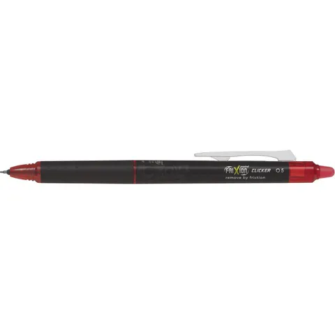 PILOT Tintenroller FRIXION POINT CLICKER, rot – Bild 1