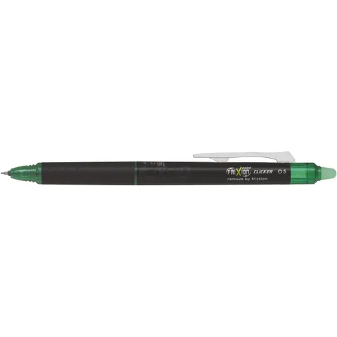 PILOT Tintenroller FRIXION POINT CLICKER, grün – Bild 1
