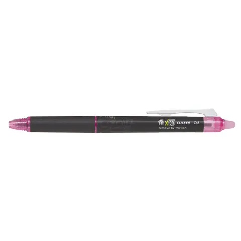PILOT Tintenroller FRIXION POINT CLICKER, pink – Bild 1