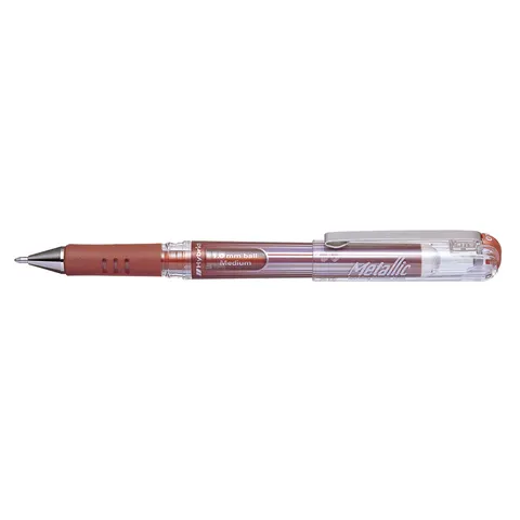 Gelschrijver Pentel K230M medium metallic wit – afbeelding 1