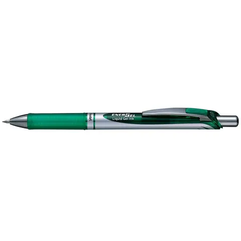 Gelschrijver Pentel BL77 Energel medium groen – afbeelding 1
