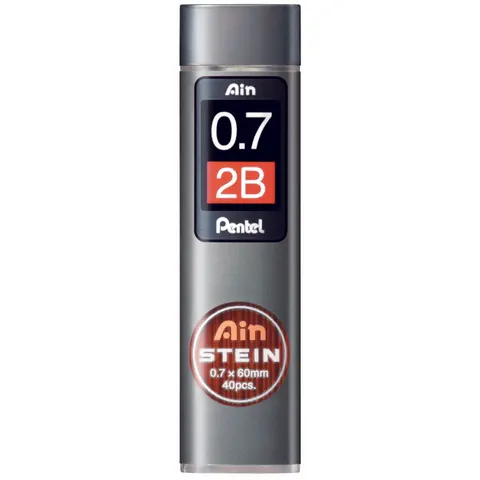 Pentel Fallminen 2B 0.7 mm schwarz – Bild 1