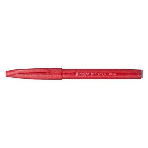 Pentel Brush-Pen Rot – SES15CB – Bild 1