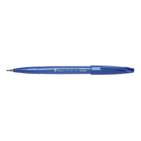 Pentel Brush-Pen Blau – SES15CC – Bild 1
