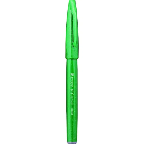 Pentel Brush-Pen Grün – SES15CD – Bild 1
