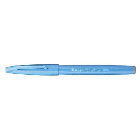 Pentel Brush-Pen Blau – SES15CS – Bild 1