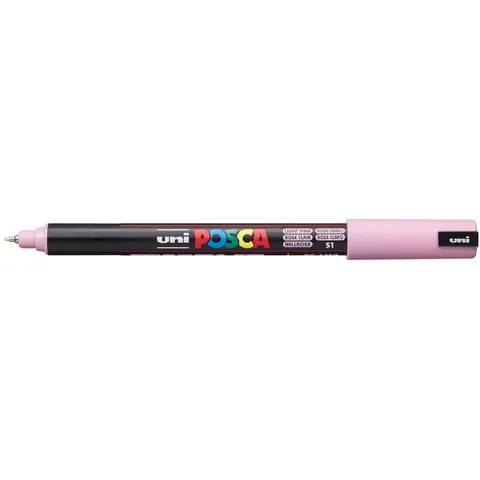 Uni Posca Uni Posca Verfmarker 1MR Roze – afbeelding 1