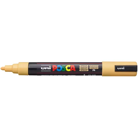 Paintmarker Uni POSCA PC5M medium ivoor – afbeelding 1