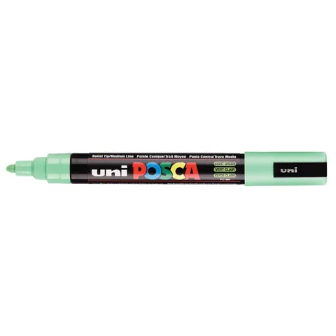 Paintmarker Uni POSCA PC5M medium aquagroen – afbeelding 1