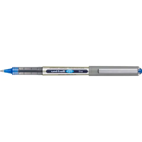 Rollerpen Uni-ball Eye eco 157E medium blauw – afbeelding 1