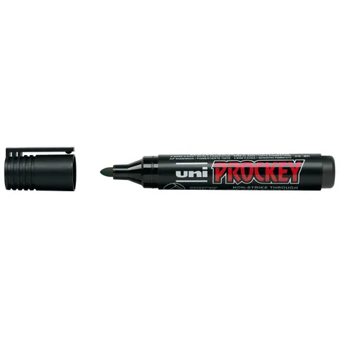 Mitsubishi Marker uni PROCKEY Rundspitze schwarz – Bild 1