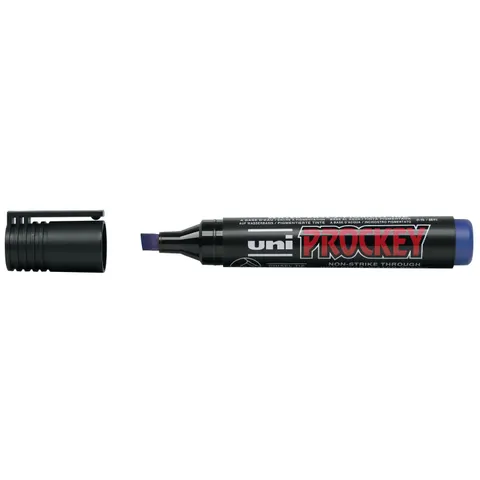 uni-ball Permanent-Marker PROCKEY (PM-126), blau – Bild 1