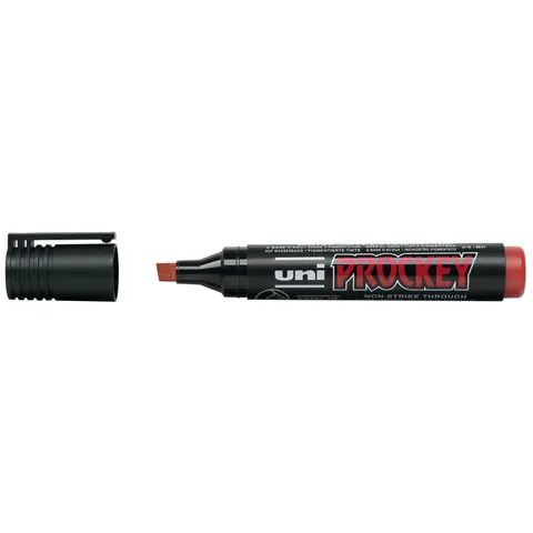 uni-ball Permanent-Marker PROCKEY (PM-126), rot – Bild 1