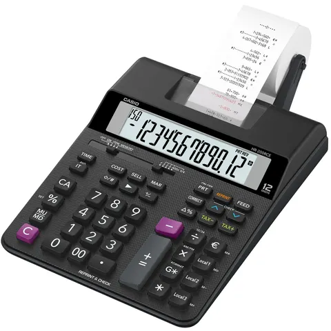 Casio HR-200RCE calculator Desktop Printing Black – image 1