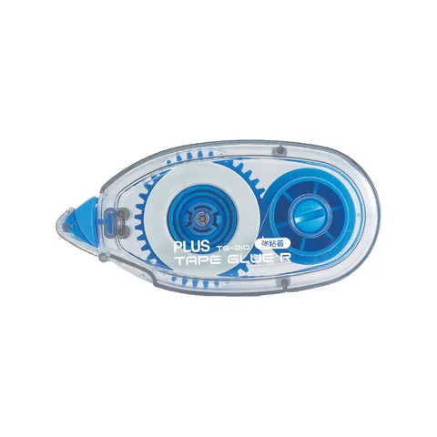 PLUS Kleberol R wegwerp-lijmroller, blauw – afbeelding 1