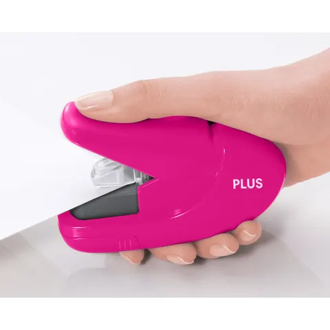 Plus nietloze nietmachine | roze – afbeelding 1