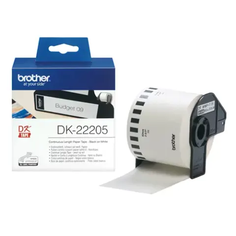 Brother Continuous Paper Tape – Black – image 1