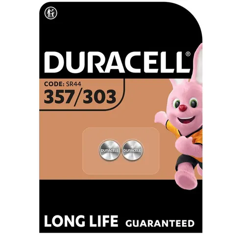 Duracell Uurwerken 357/303 2CT – afbeelding 1