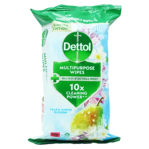 Dettol Winter Blossom Multipurpose Wipes – 110 Pcs – image 1