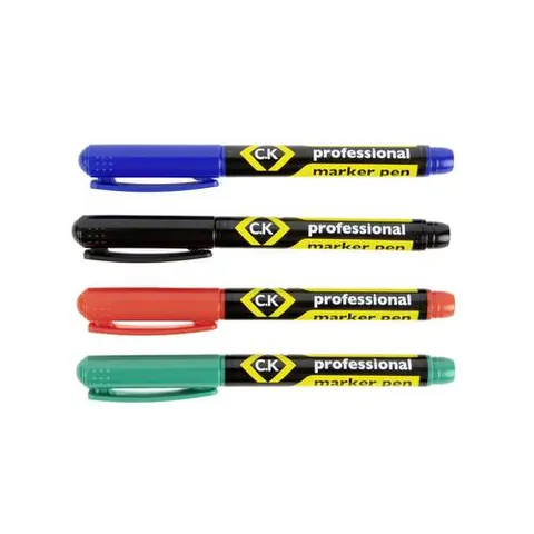 CK T3594 - C.K professional marker pen 4 pack mix – image 1