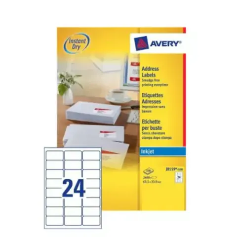 Avery J8159-100 addressing label Self-adhesive label White – image 1