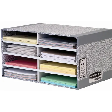 Fellowes Sortierstation DIN A4 8-Fach grau – Bild 1