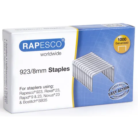 RAPESCO® Heftklammern 12.5 mm 23/8 – Bild 1