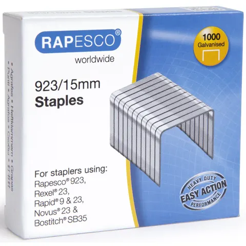 RAPESCO® Heftklammern 12.5 mm 23/15 – Bild 1