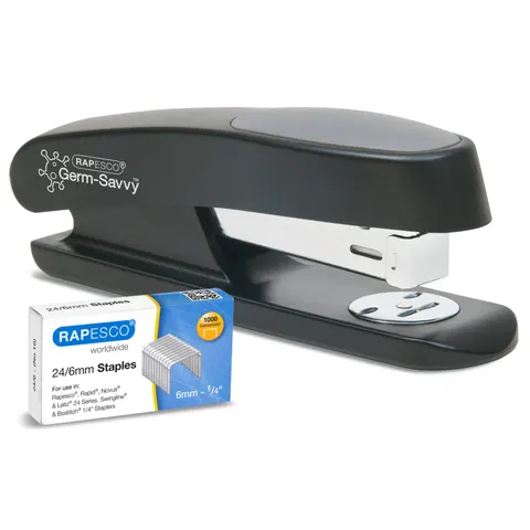 RAPESCO Heftgerät ECO Sting Ray, schwarz – Bild 1