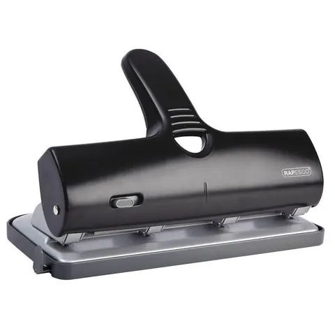 RAPESCO® Doppellocher ALU 40 schwarz – Bild 1