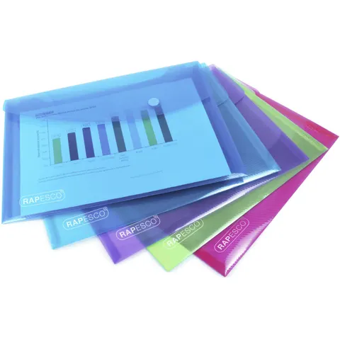 RAPESCO® Dokumententaschen A5 genarbt 0.2 mm – Bild 1