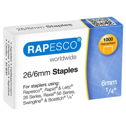 Rapesco Nietjes 26/6 1000X – afbeelding 1