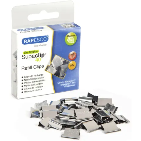 RAPESCO® Supaclips silber – Bild 1