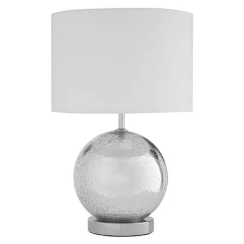 White Fabric Shade Table Lamp | Naomi – image 1