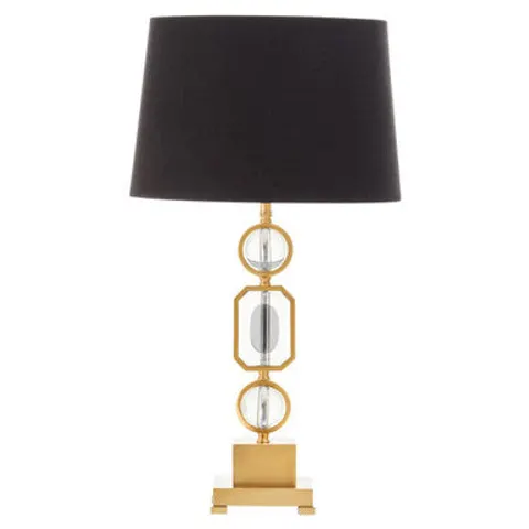 Orsina Gold And Crystal Table Lamp – image 1